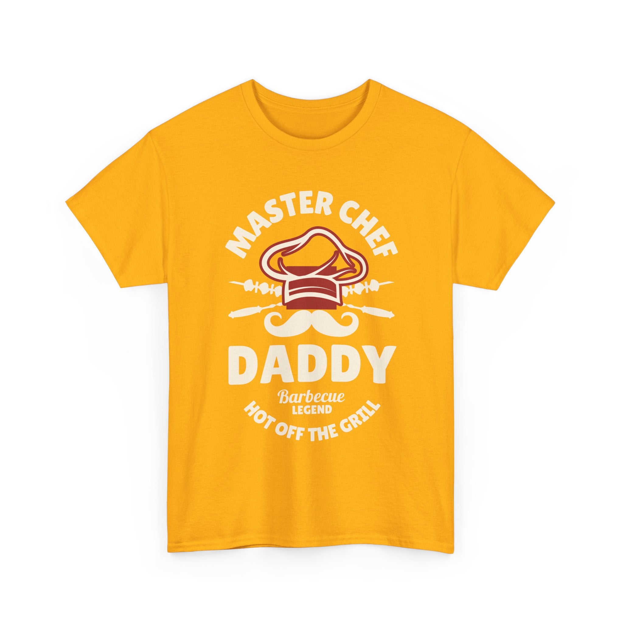 Master Chef Daddy T-Shirt - Funny Dad BBQ Tee Shirt - Fathers Day Dads Birthday Funny Gift NEW