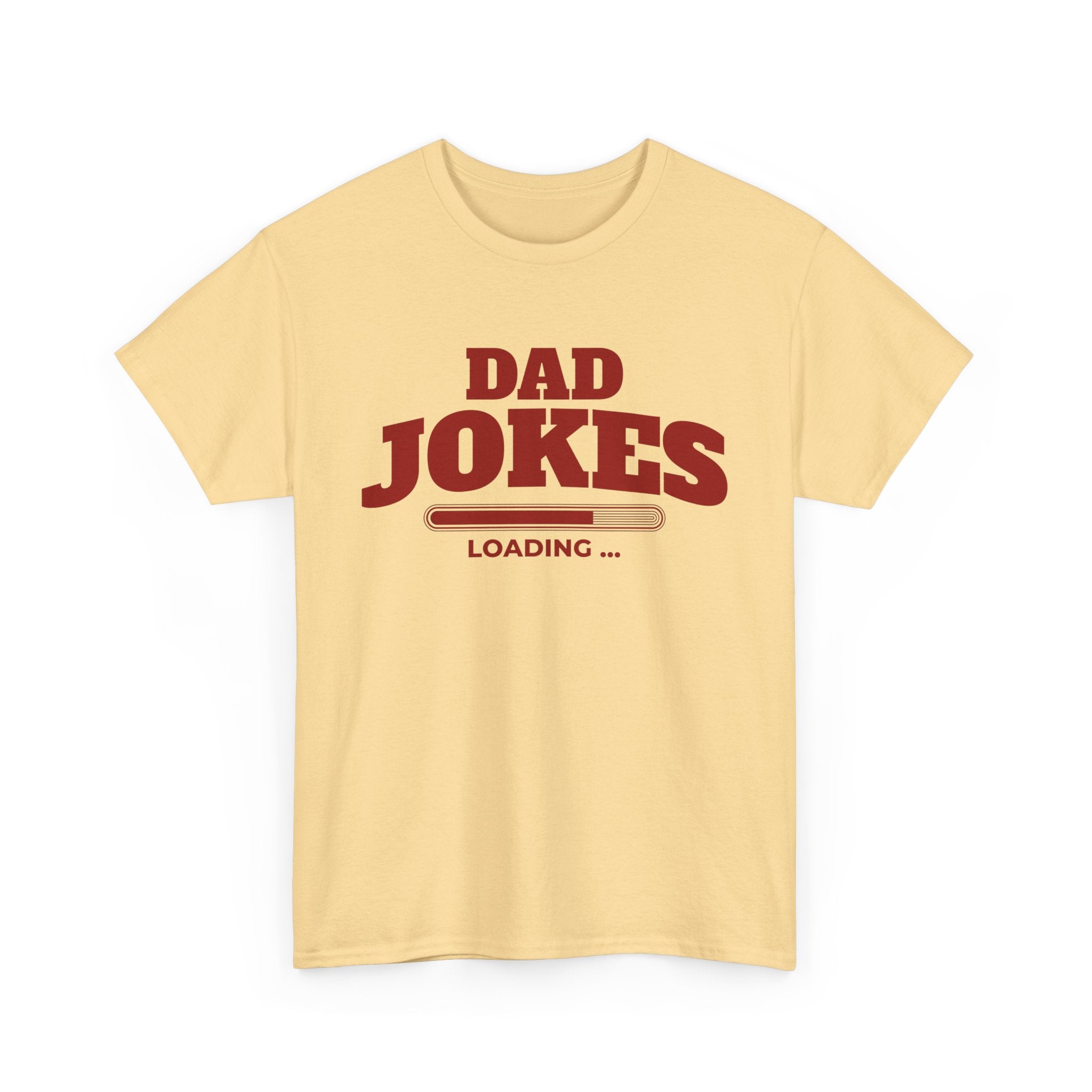 Funny T-Shirt - Dad Jokes Loading - Tee Shirt Gift For Father Dad NEW