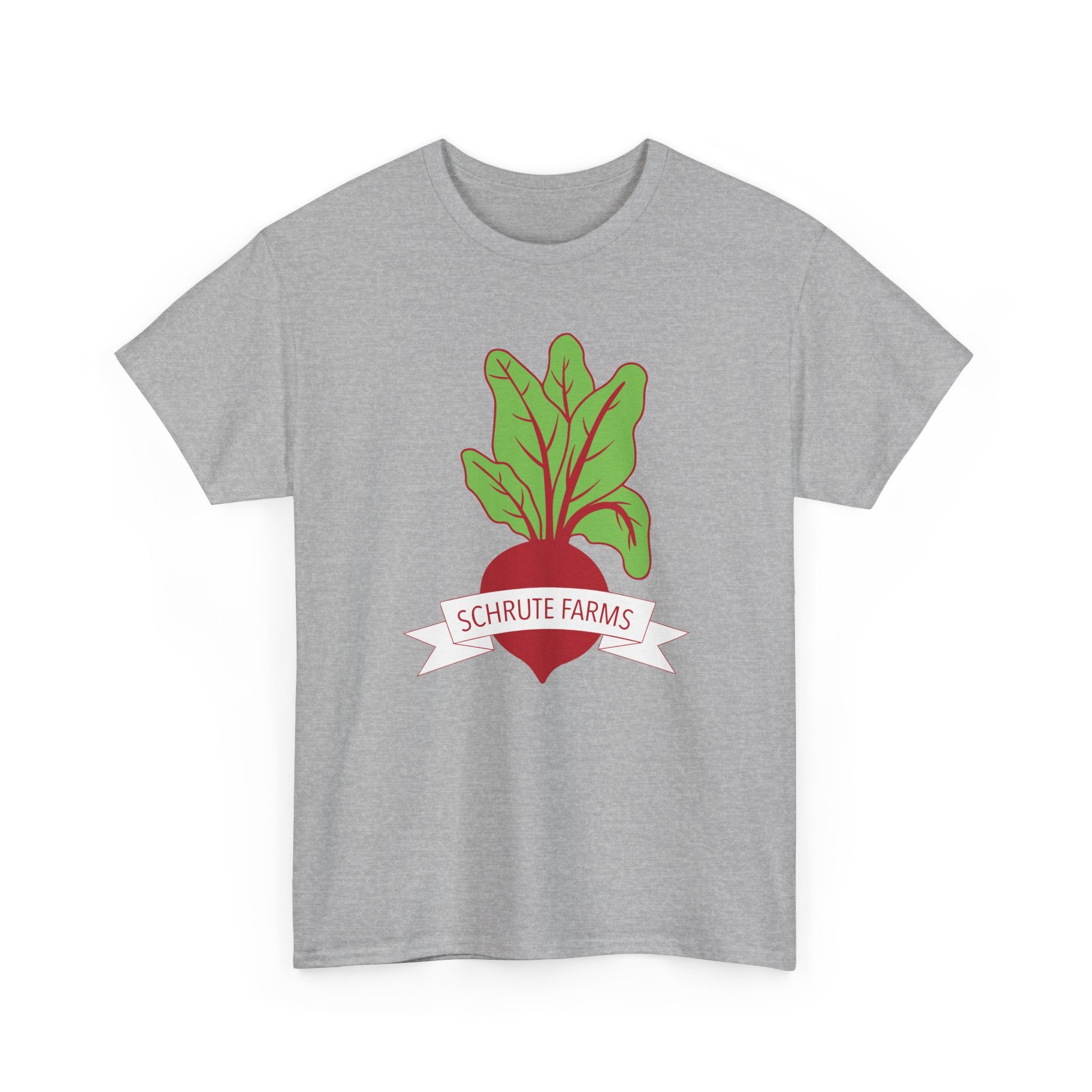 T-Shirt - Schrute Farms Beet Graphic Tee Shirt - Dwight - The Office US - NEW