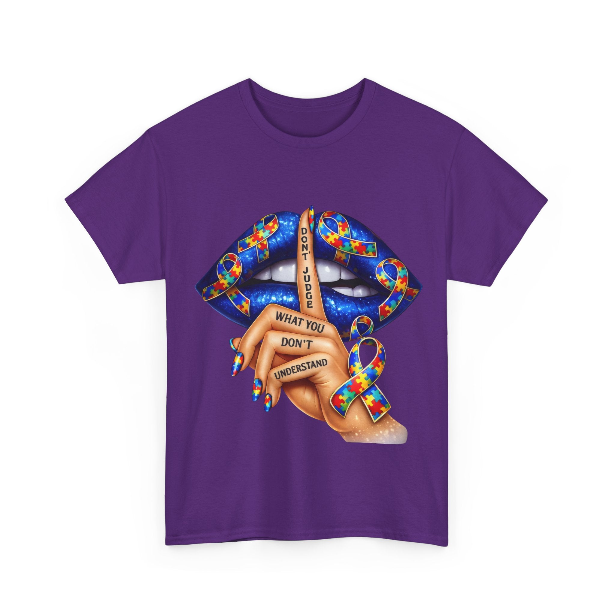 Autism Tee Shirt - Don't Judge What You Don't Understand - Funny ADHD Neurodiverse T Shirt - UK - NEW