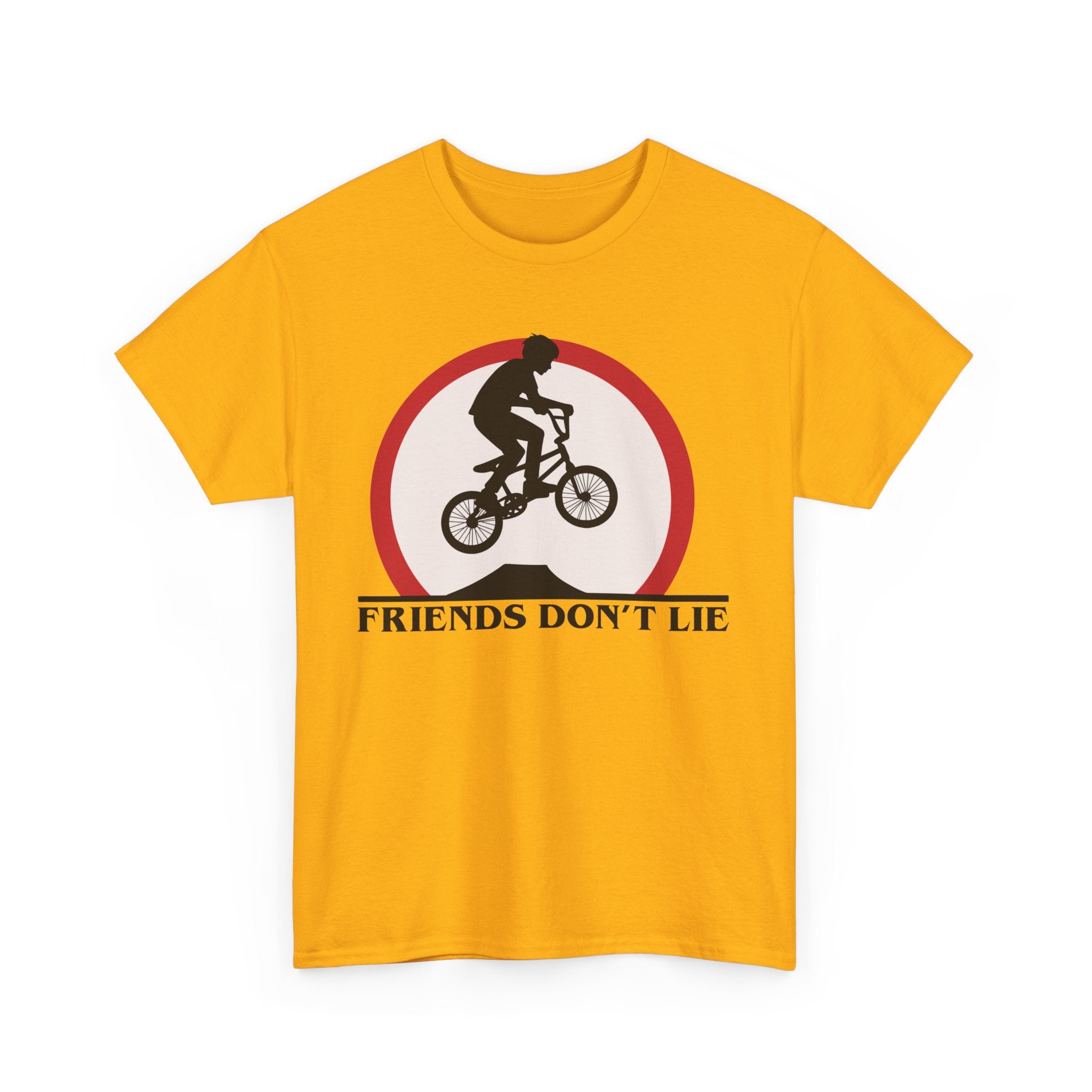 T‑Shirt - Friends Don't Lie - Stranger Things - BMX Rider Graphic Tee