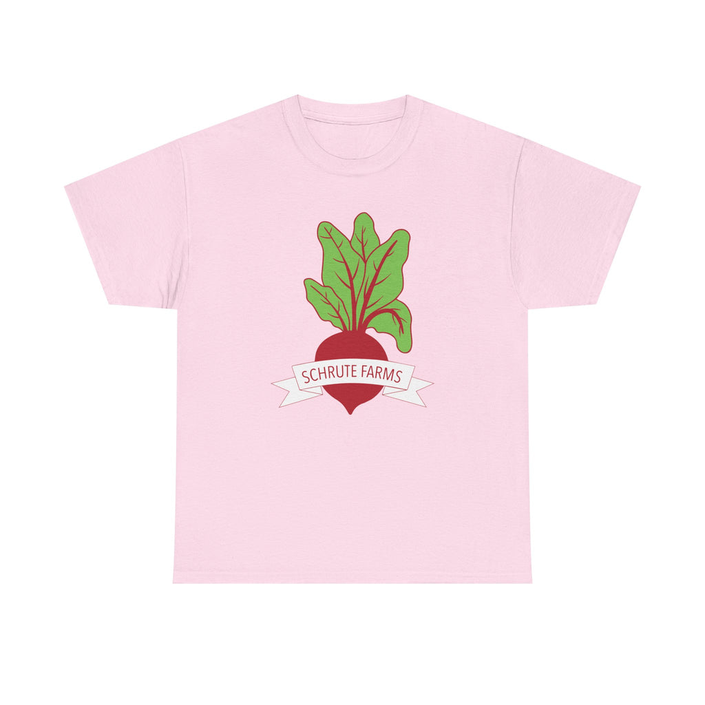 T-Shirt - Schrute Farms Beet Graphic Tee Shirt - Dwight - The Office US - NEW