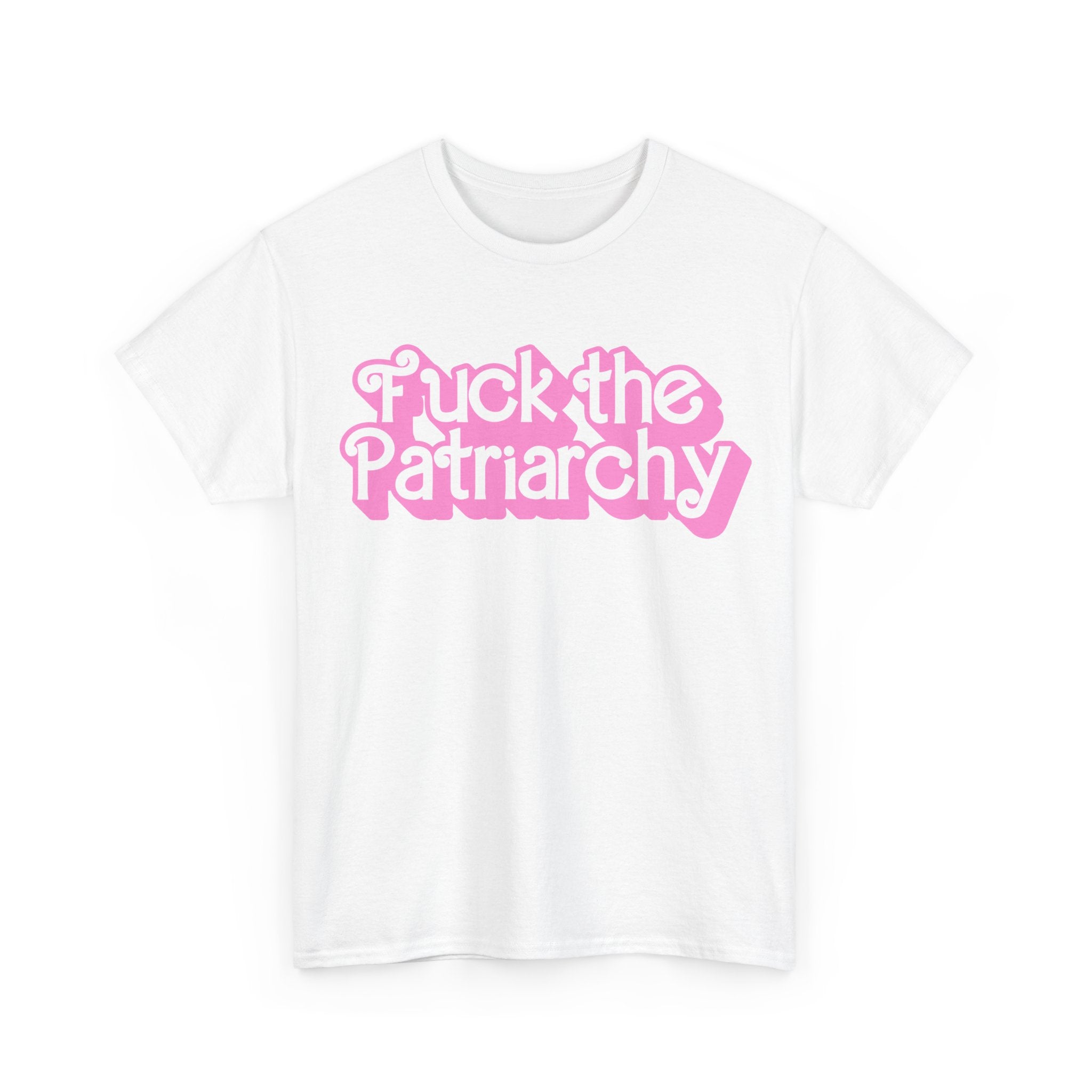 Funny T-Shirt - Fck The Patriachy Tee Shirt - Gift For Feminist - Anti Patriachy Feminism NEW