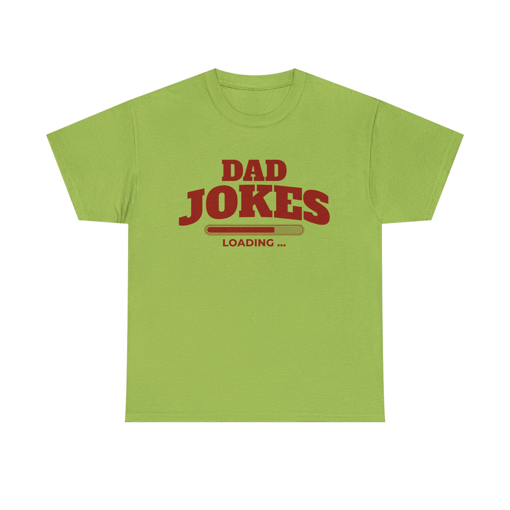 Funny T-Shirt - Dad Jokes Loading - Tee Shirt Gift For Father Dad NEW