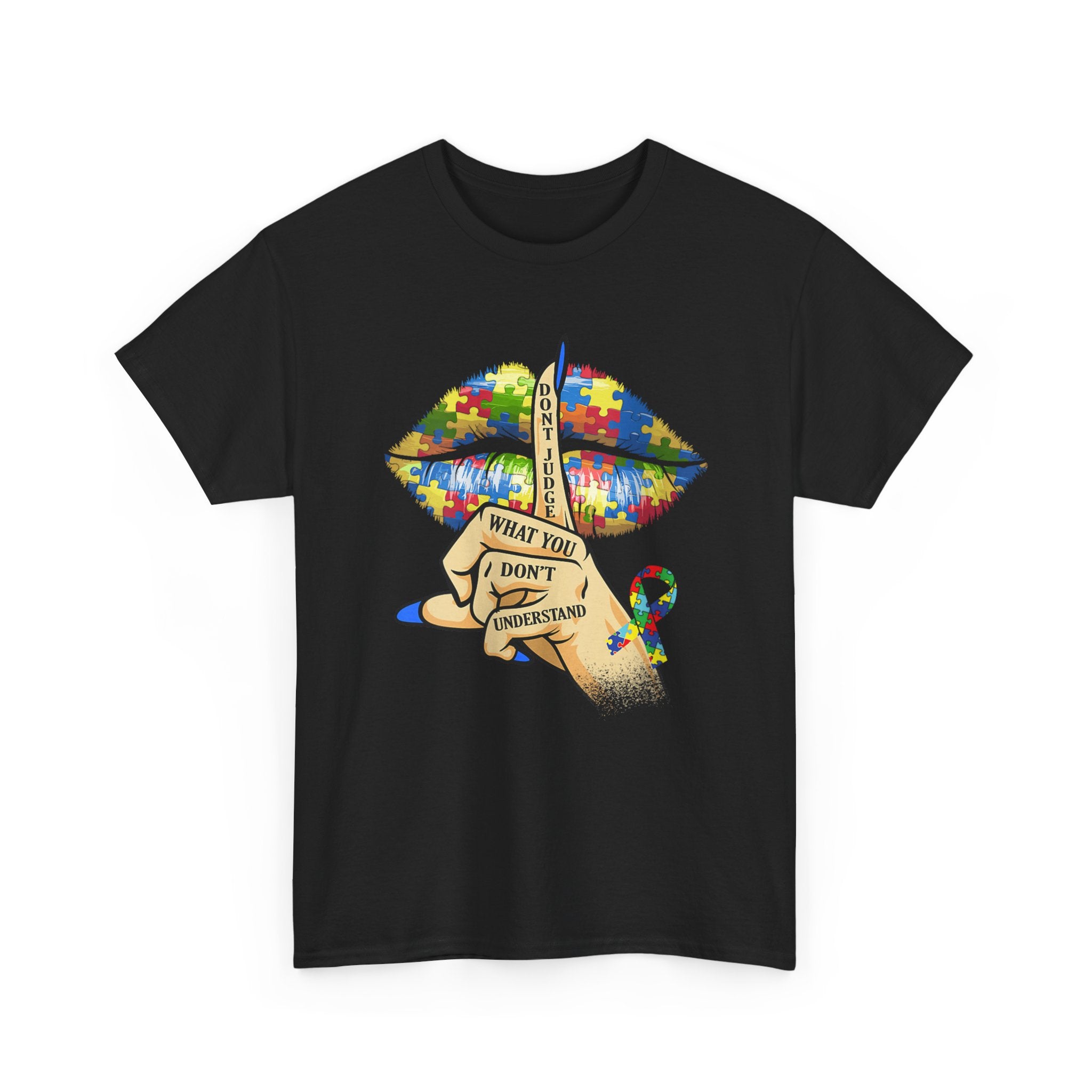 Autism Awareness Tee Shirt - What You Don't Understand - Autistic Puzzle Design T-Shirt