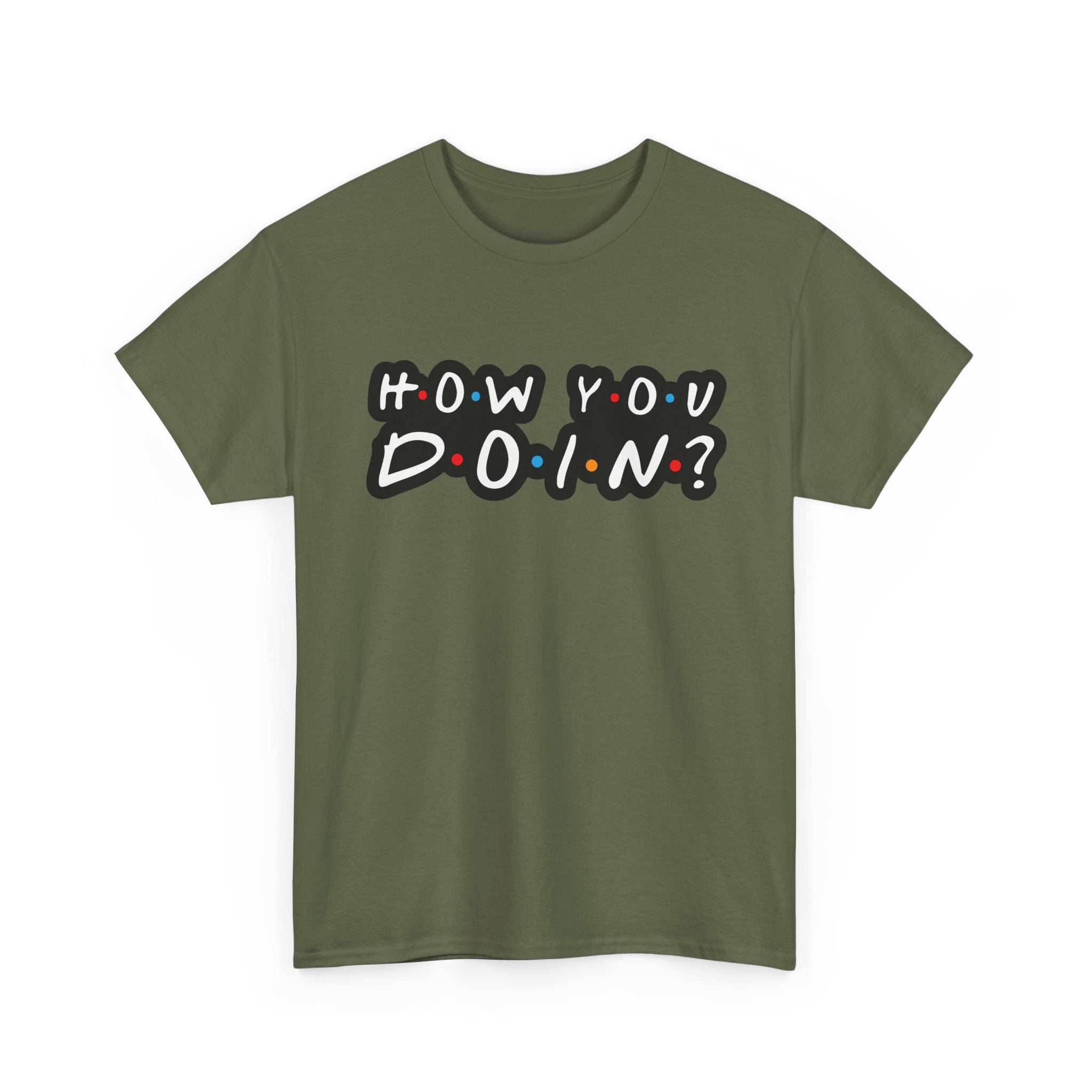 How You Doin - Tee Shirt - Retro Joey Friends Inspired Graphic T-Shirt Gift NEW