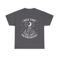 Hex The Patriachy T Shirt - Feminist Witch T-Shirt - Gift For Witches - Wicken Feminism Tee Shirt NEW