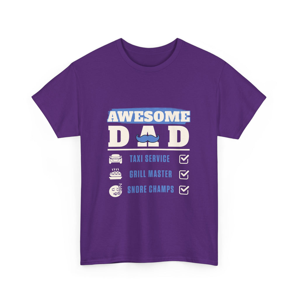 Funny T-Shirt - Awesome Dad Tee Shirt - Gift For Fathers Day Birthday - NEW