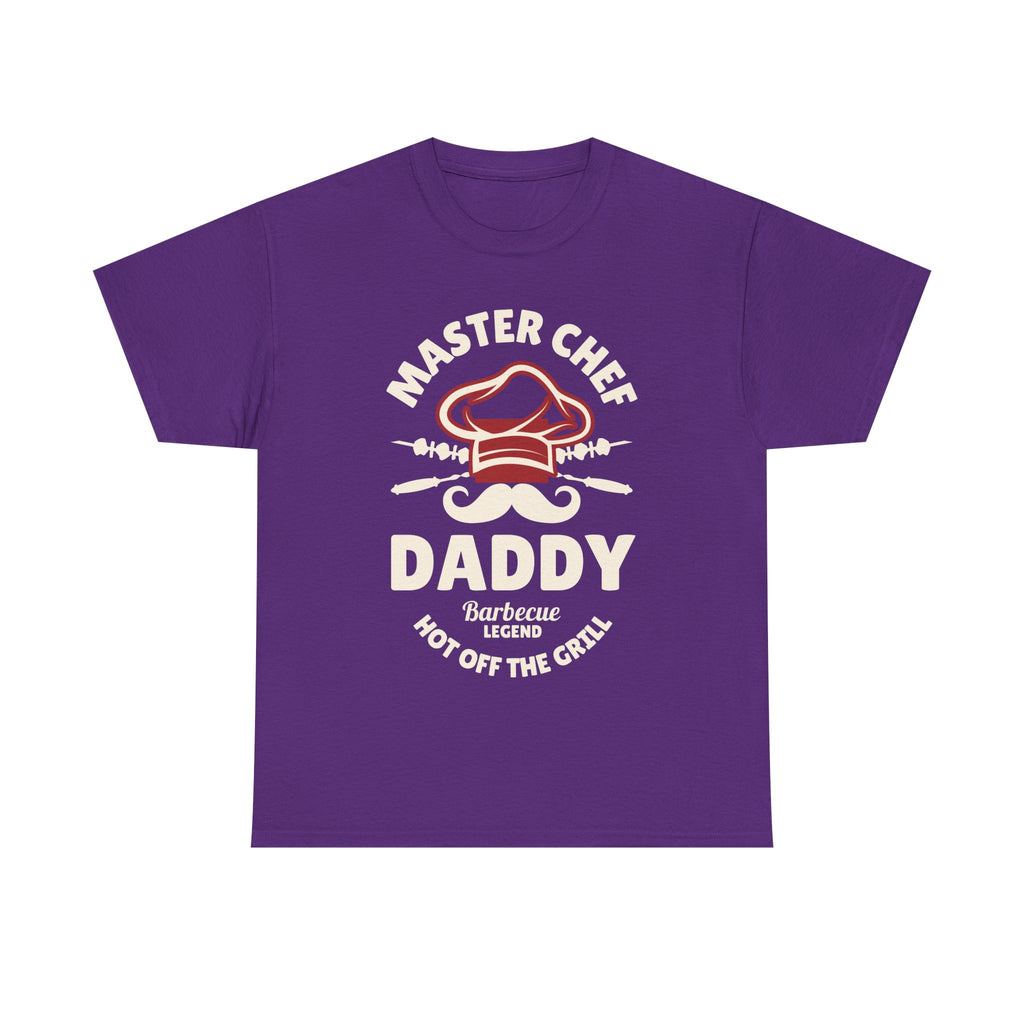 Master Chef Daddy T-Shirt - Funny Dad BBQ Tee Shirt - Fathers Day Dads Birthday Funny Gift NEW