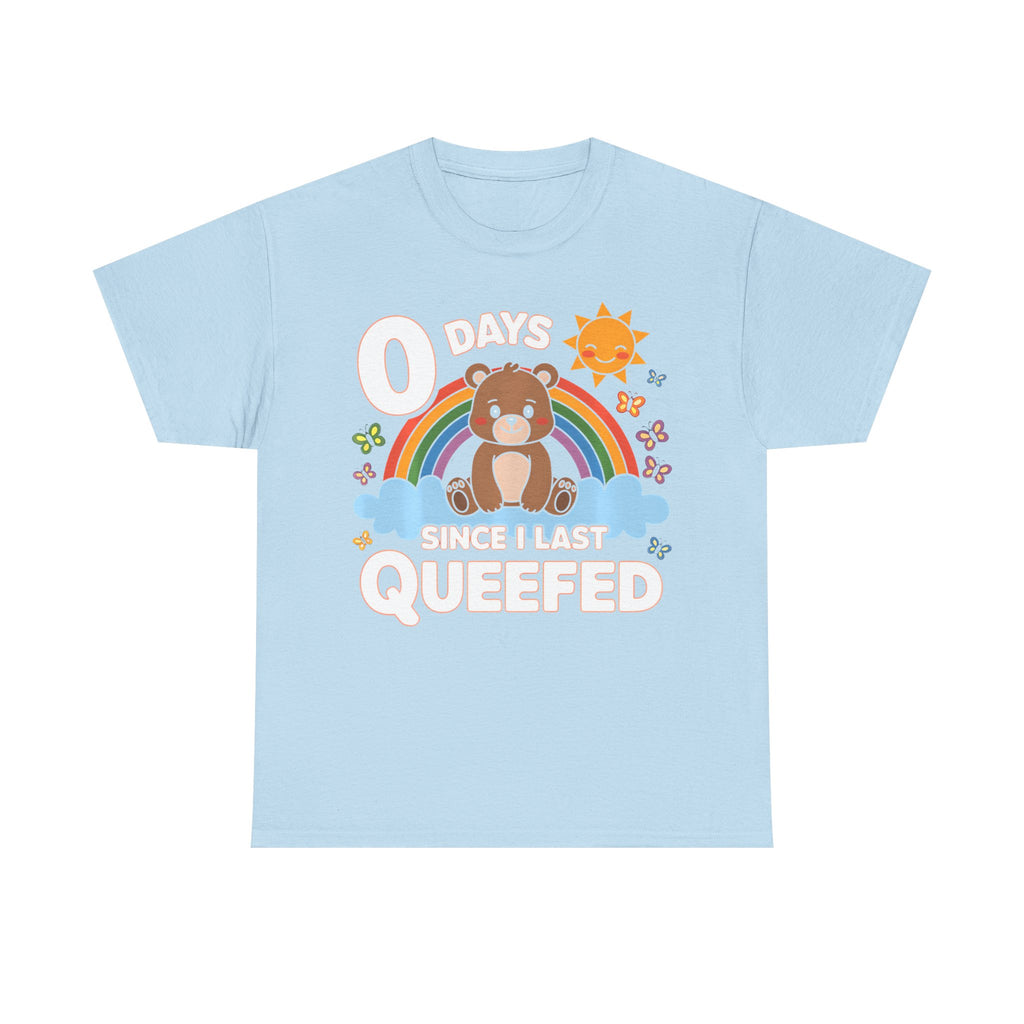 Funny Gift T-Shirt - Queef Countdown Tee - Offensive Adult Rude Hen Bachelorette Shirt