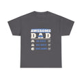 Funny T-Shirt - Awesome Dad Tee Shirt - Gift For Fathers Day Birthday - NEW
