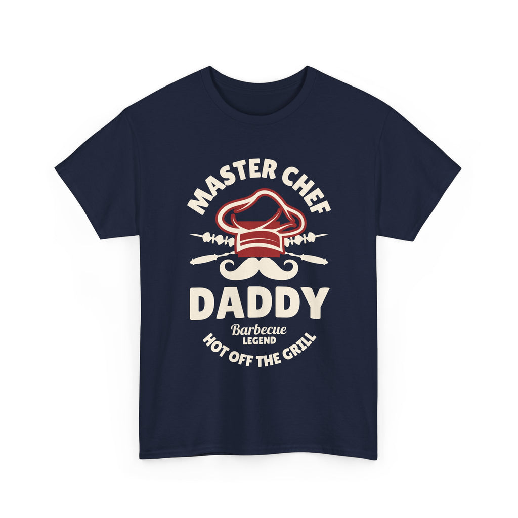 Master Chef Daddy T-Shirt - Funny Dad BBQ Tee Shirt - Fathers Day Dads Birthday Funny Gift NEW