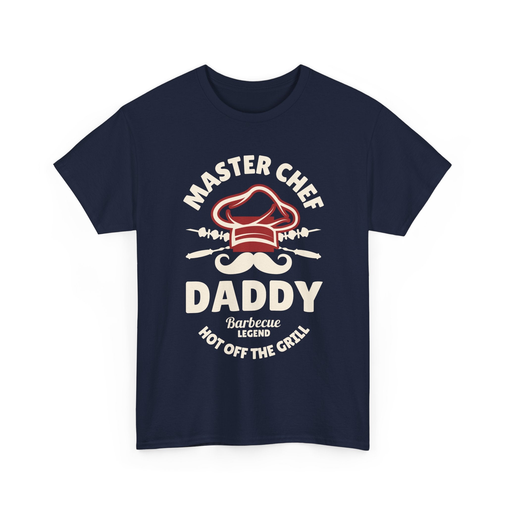 Master Chef Daddy T-Shirt - Funny Dad BBQ Tee Shirt - Fathers Day Dads Birthday Funny Gift NEW