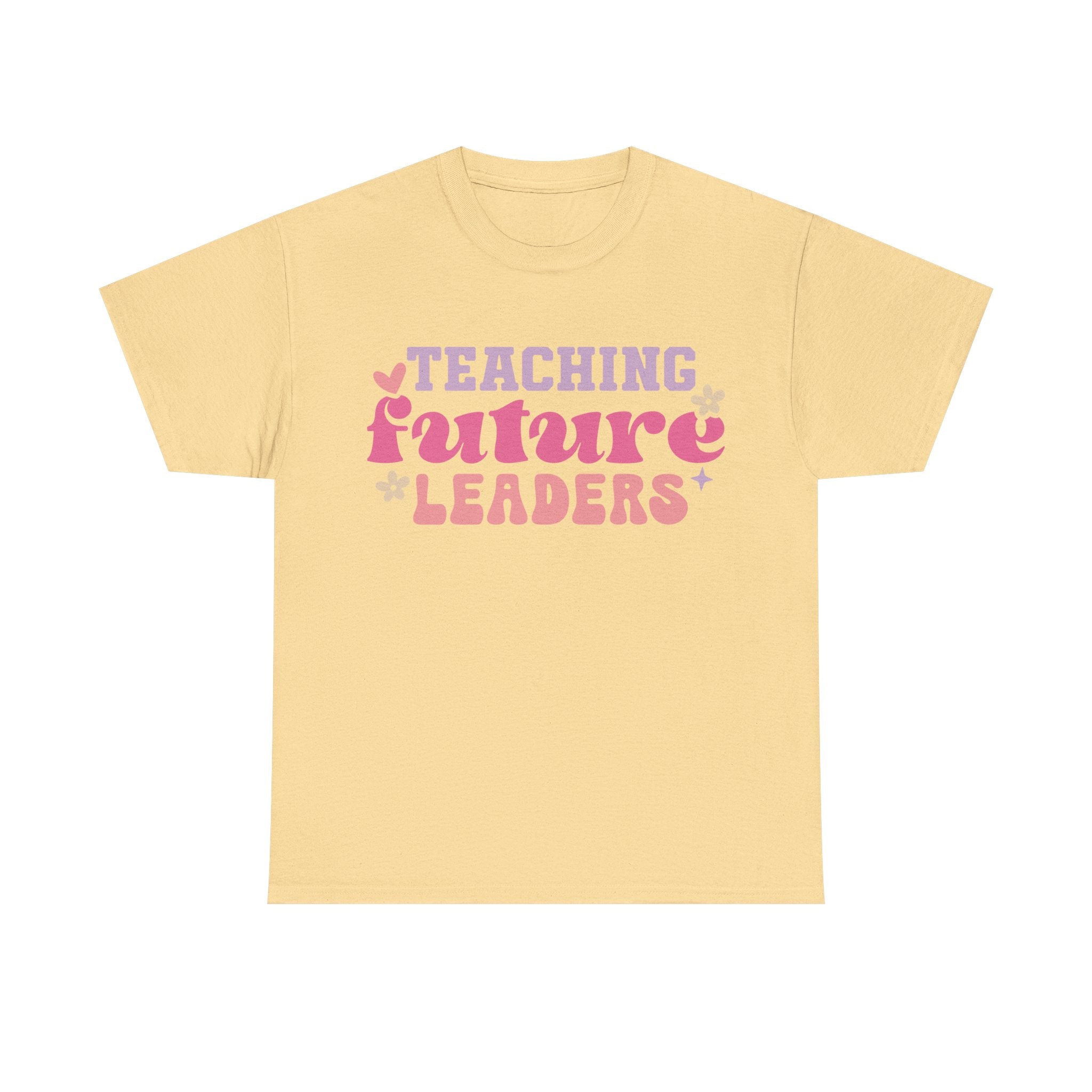 T-Shirt - Teaching Future Leaders - Tee Shirt Gift For Teachers Primary and Secondary - NEW