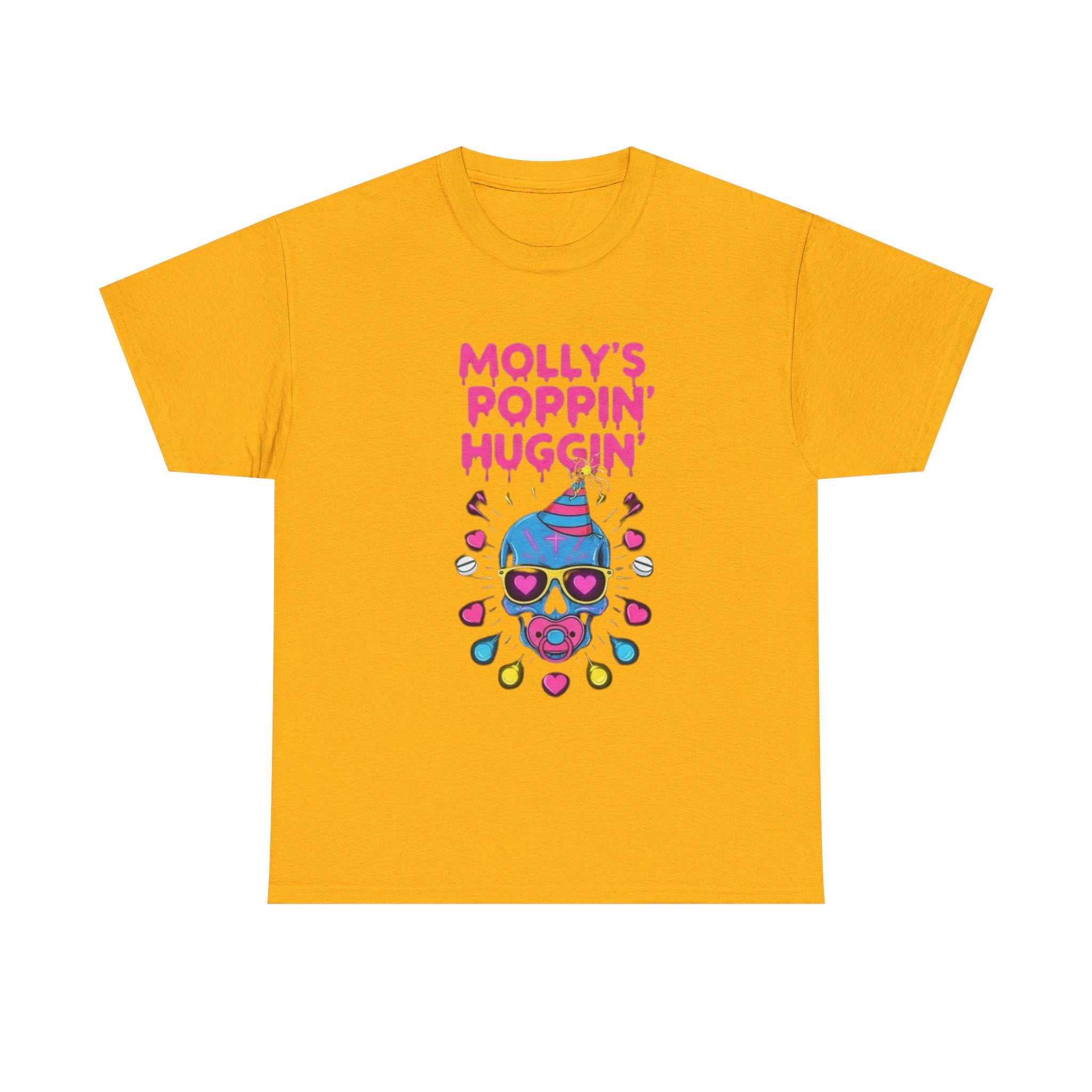 T-Shirt - Mollys Poppin Huggin - Funny Molly Tee Shirt Gift