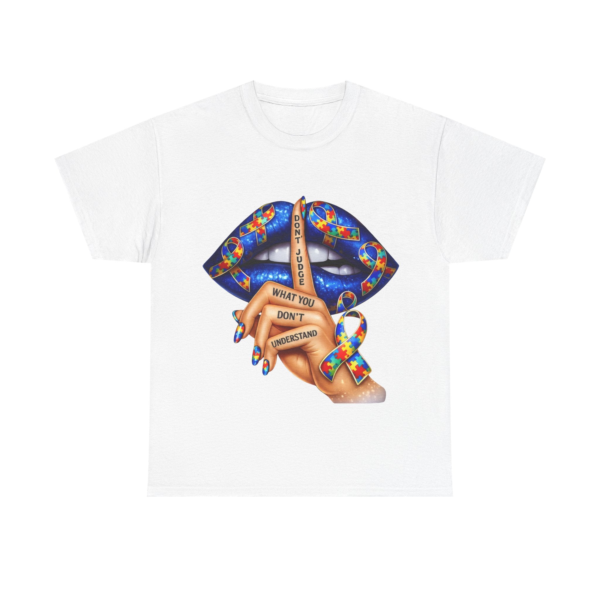 Autism Tee Shirt - Don't Judge What You Don't Understand - Funny ADHD Neurodiverse T Shirt - UK - NEW