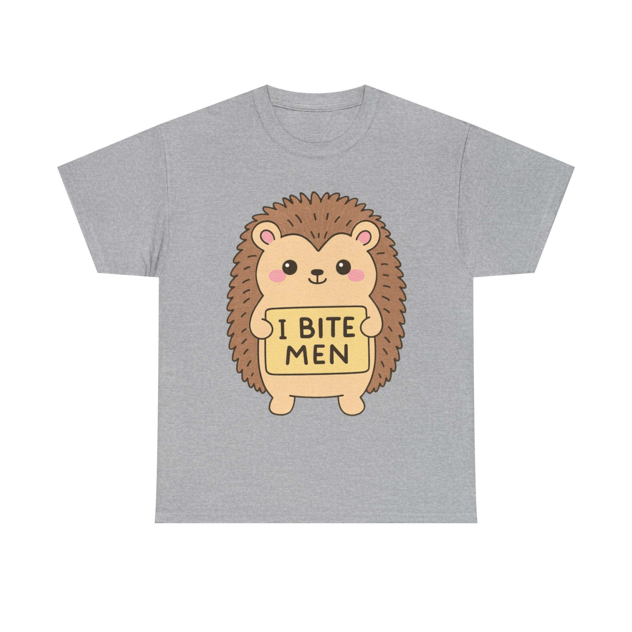 Funny Feminism T-Shirt - I Bite Men - Tee Shirt For Feminist - Anti Patriachy Gift NEW
