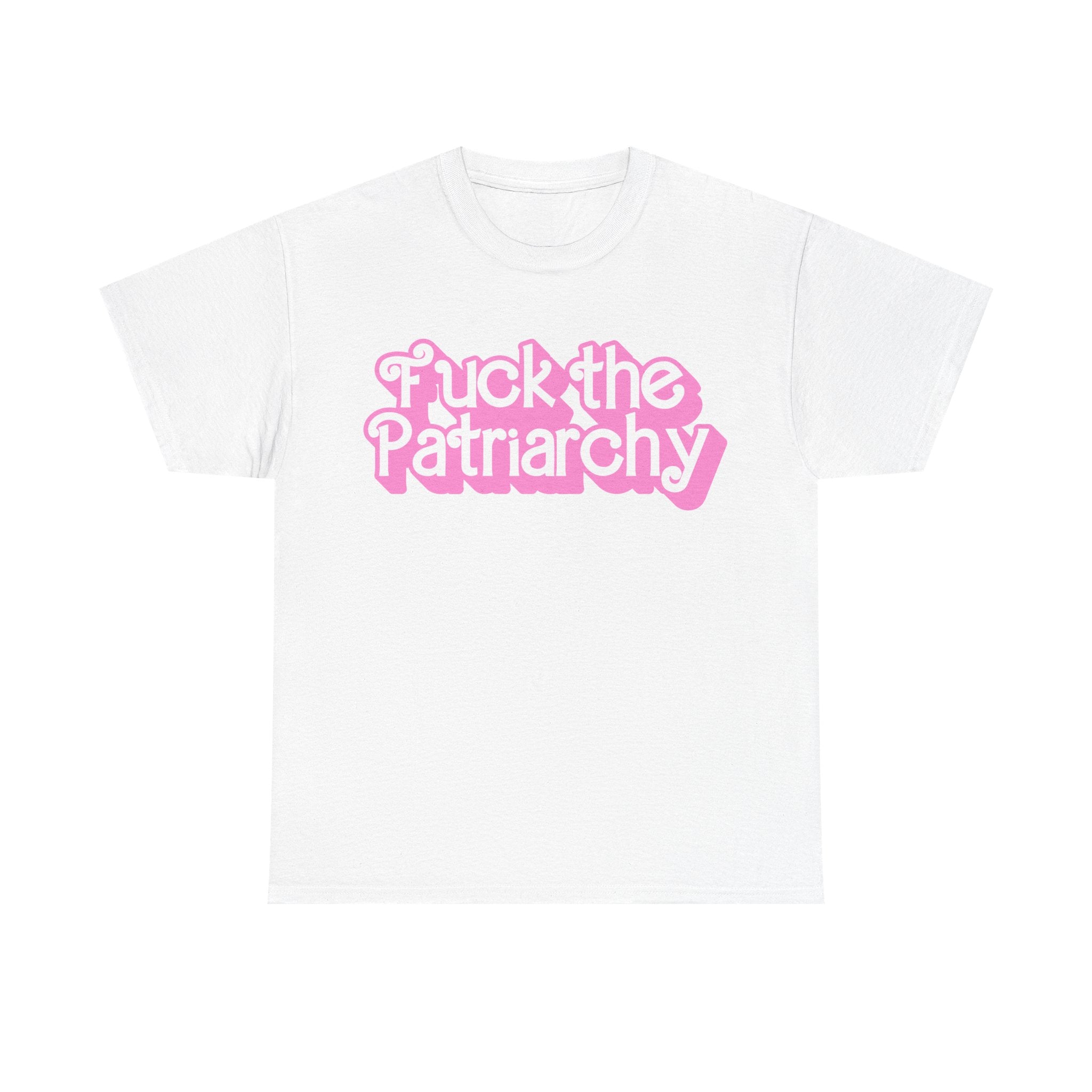 Funny T-Shirt - Fck The Patriachy Tee Shirt - Gift For Feminist - Anti Patriachy Feminism NEW