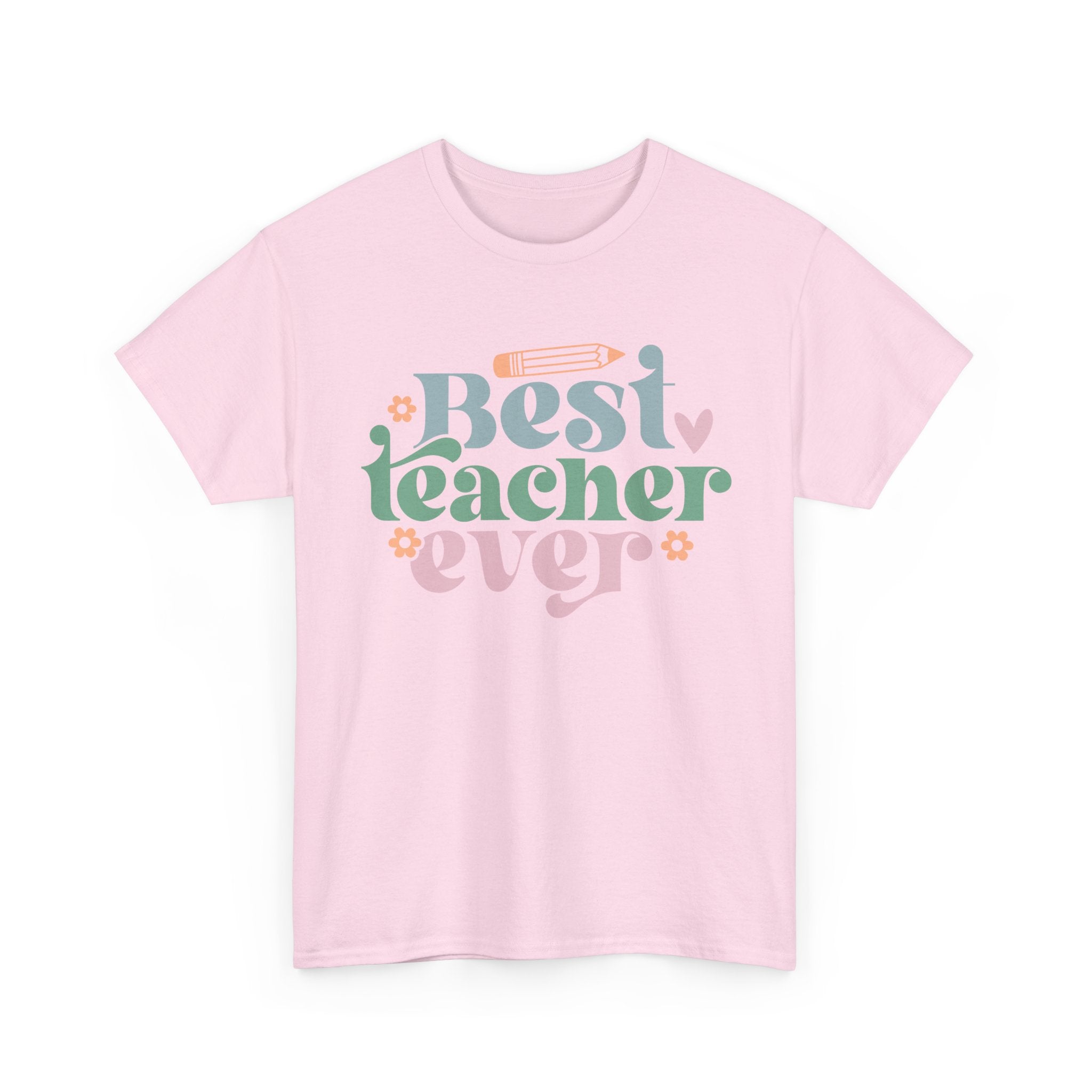 Best Teacher Ever Tee Shirt - T-Shirt Gift - Present For Teachers - NEW