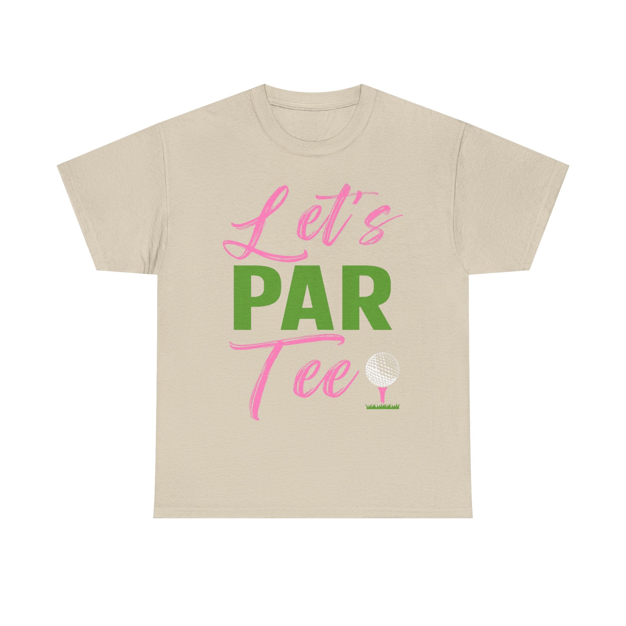 Funny Golf Tee Shirt - Lets Par Tee - Gift For Golfers - Present For Golfer Dad Grandad