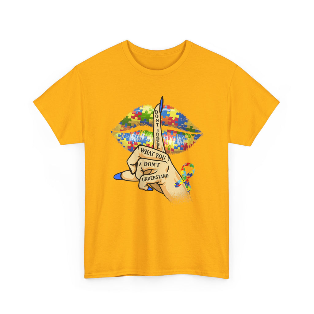 Autism Awareness Tee Shirt - What You Don't Understand - Autistic Puzzle Design T-Shirt