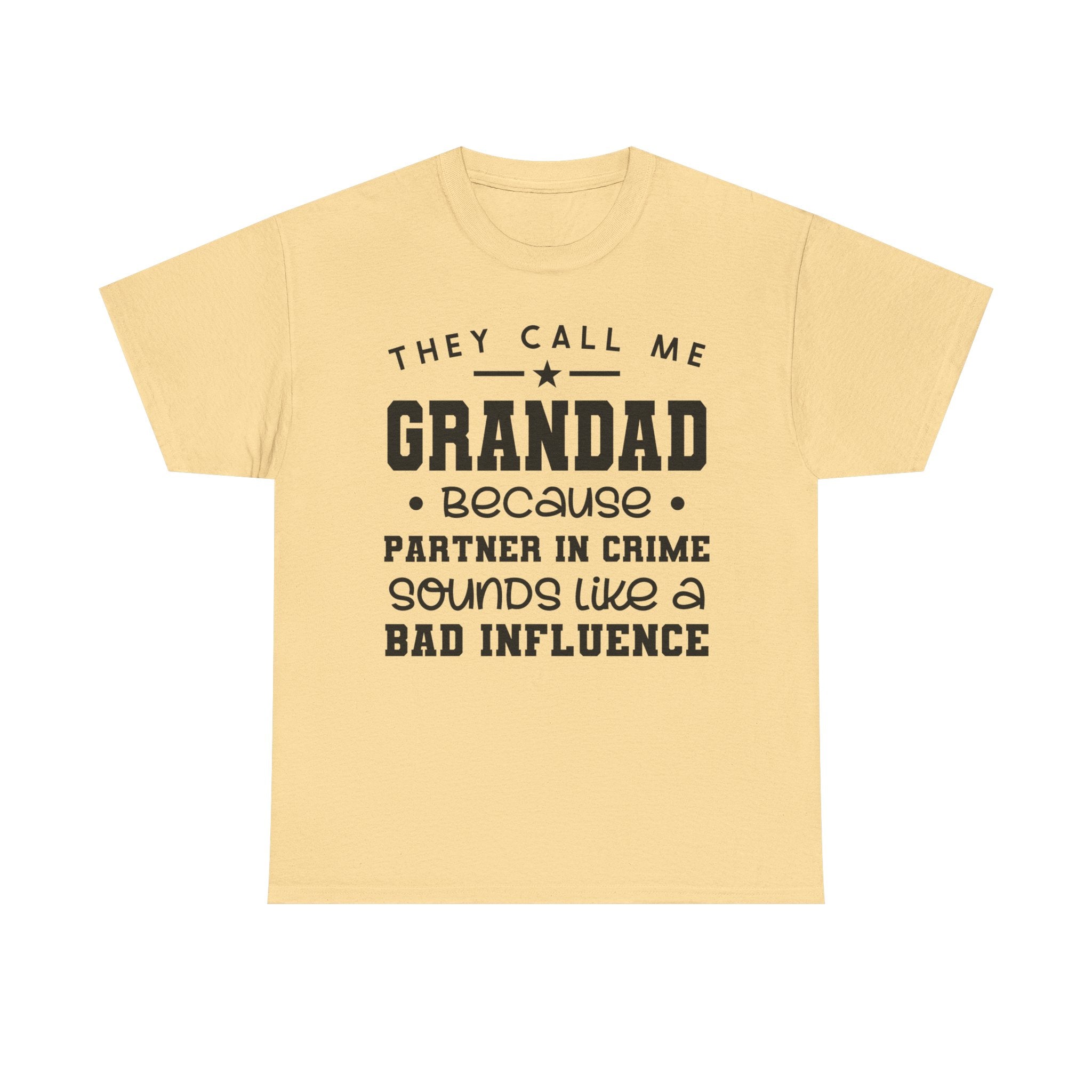 They Call Me Grandad Tee Shirt - T-Shirt For Grandfather - Funny Gift For Grandpa Grandad NEW