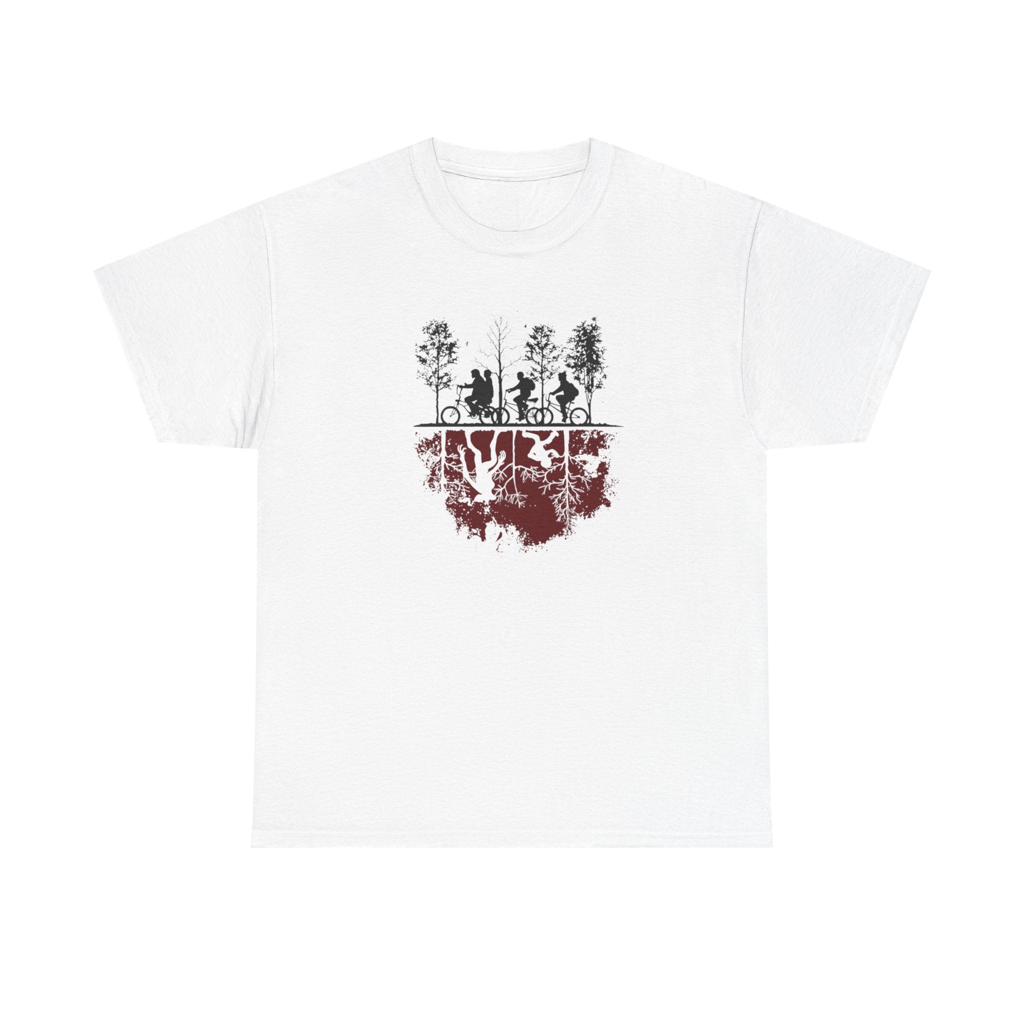 Stranger Things T-Shirt - Upside Down Graphic Tee Shirt Gift - NEW