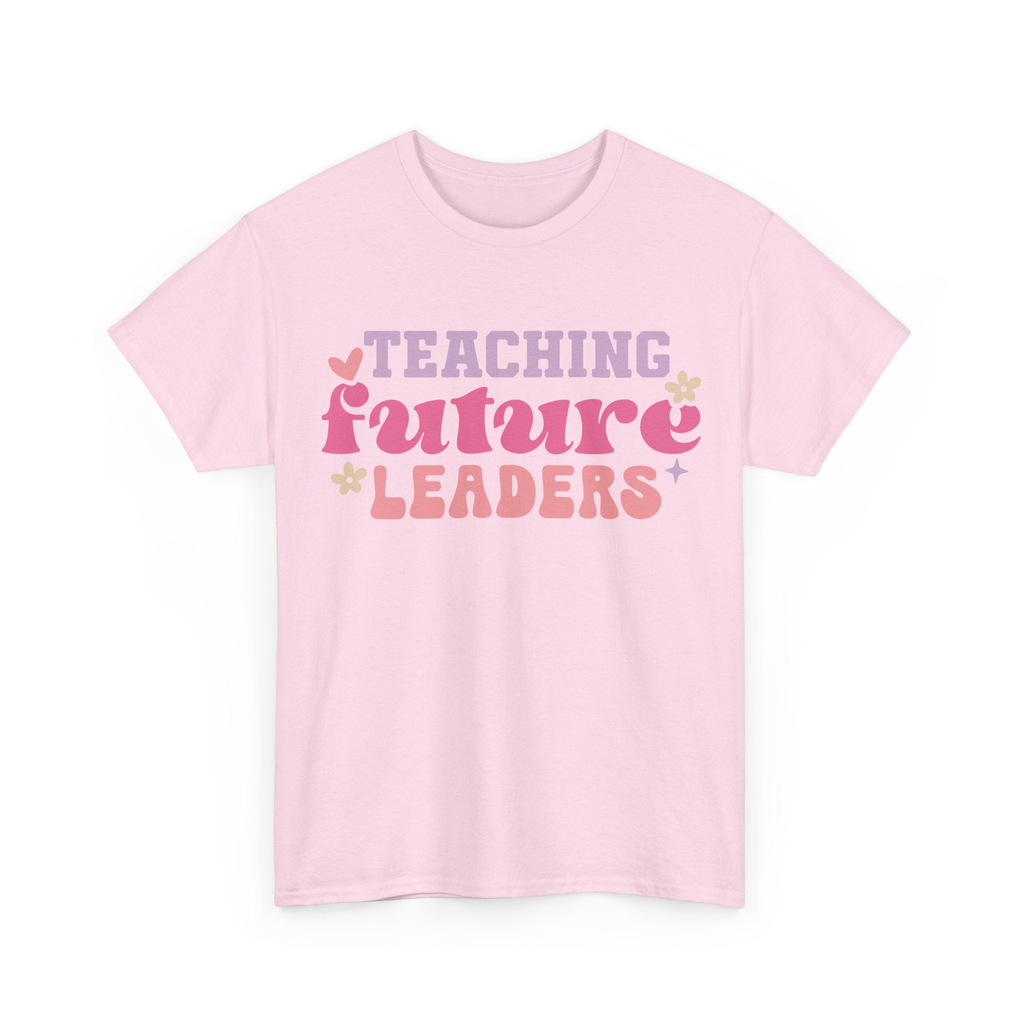 T-Shirt - Teaching Future Leaders - Tee Shirt Gift For Teachers Primary and Secondary - NEW