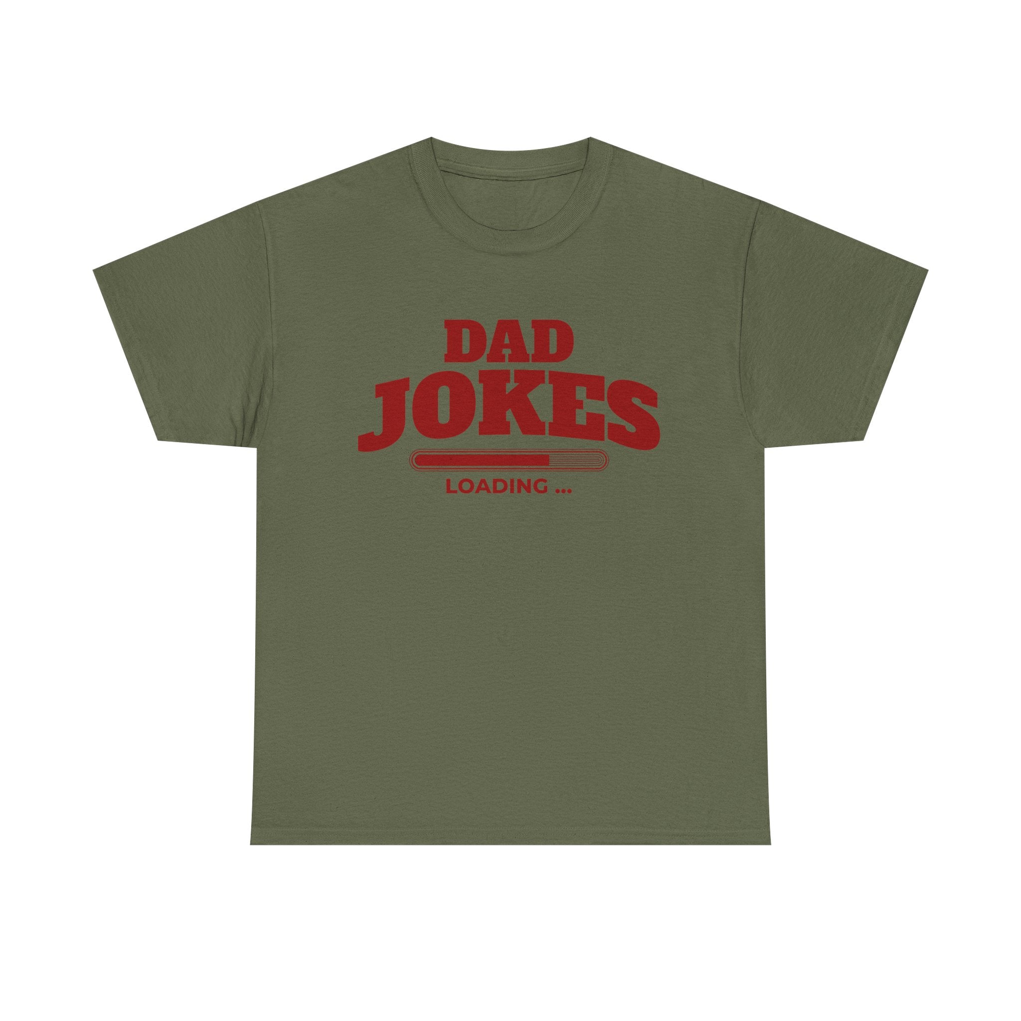 Funny T-Shirt - Dad Jokes Loading - Tee Shirt Gift For Father Dad NEW