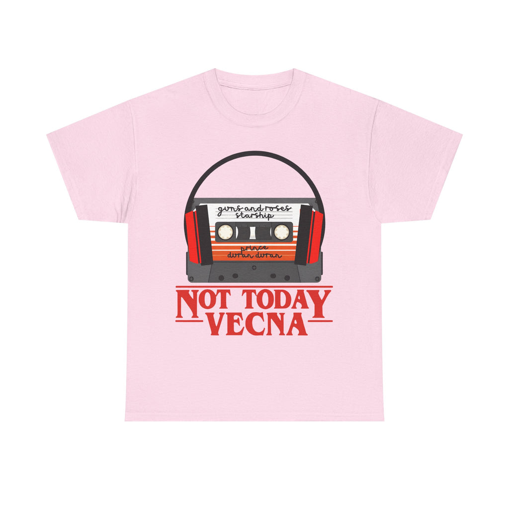 Not Today Vecna Cassette T-Shirt - Retro Stranger Things Tee Shirt - NEW