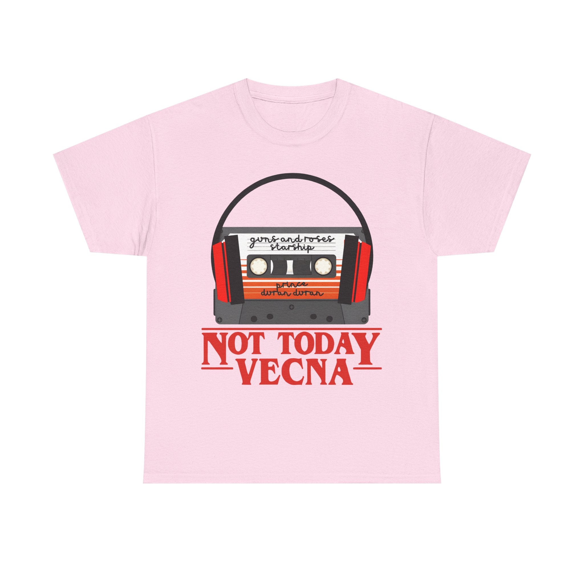 Not Today Vecna Cassette T-Shirt - Retro Stranger Things Tee Shirt - NEW