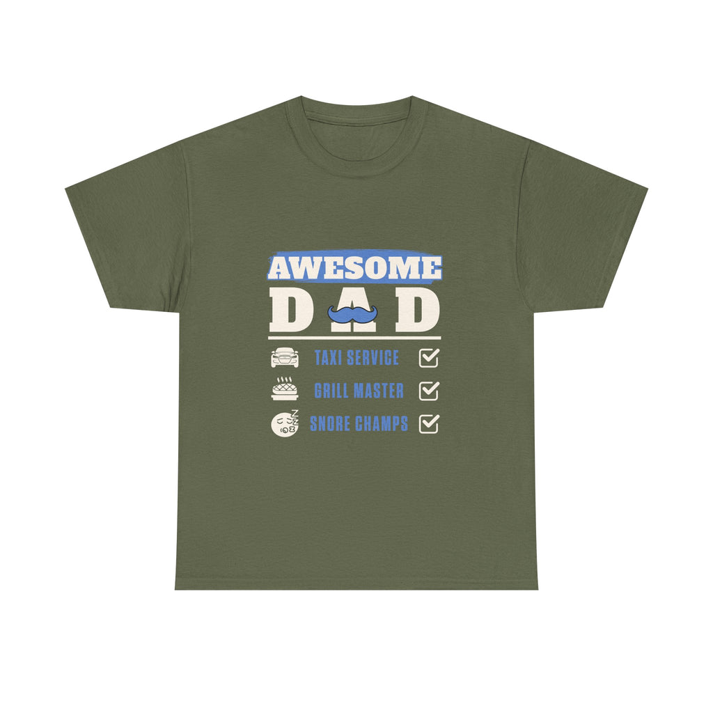 Funny T-Shirt - Awesome Dad Tee Shirt - Gift For Fathers Day Birthday - NEW