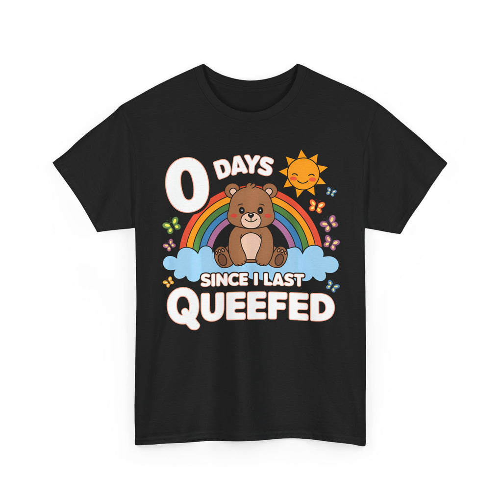 Funny Gift T-Shirt - Queef Countdown Tee - Offensive Adult Rude Hen Bachelorette Shirt