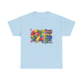 Autism Awareness Ribbon Tee Shirt - Always Unique, Totally Brilliant - Colorful ADHD Aspergers ASD T-Shirt