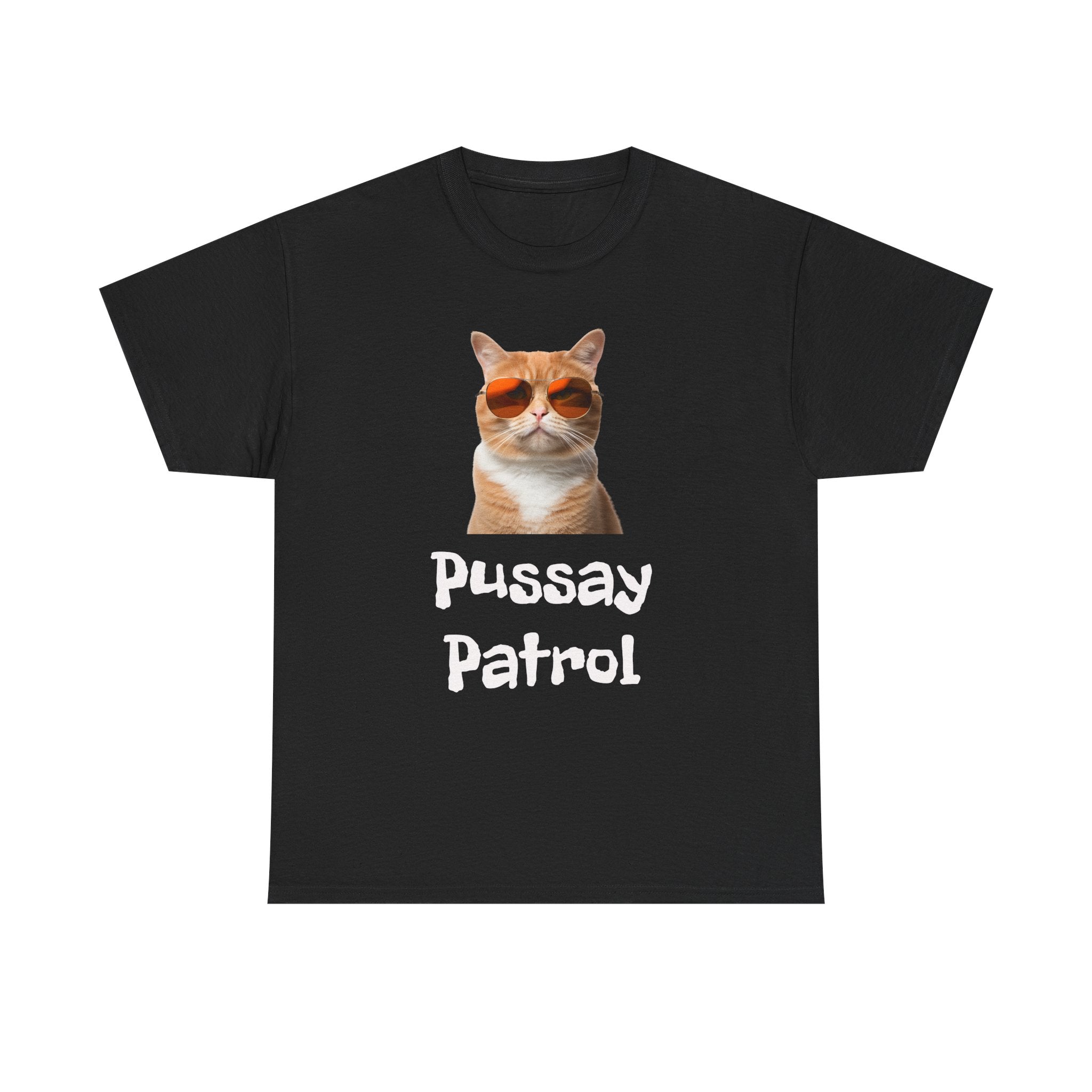 Stag Do Funny T-Shirt - Pussay Patrol- Retro Rude Offensive Pussy Patrol Tee Shirt for Stag Do Hen Do