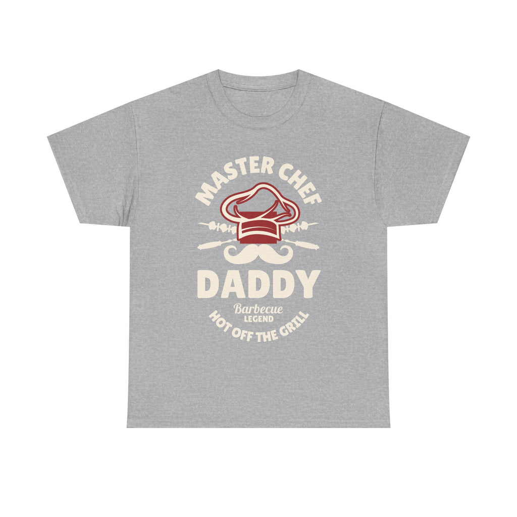 Master Chef Daddy T-Shirt - Funny Dad BBQ Tee Shirt - Fathers Day Dads Birthday Funny Gift NEW