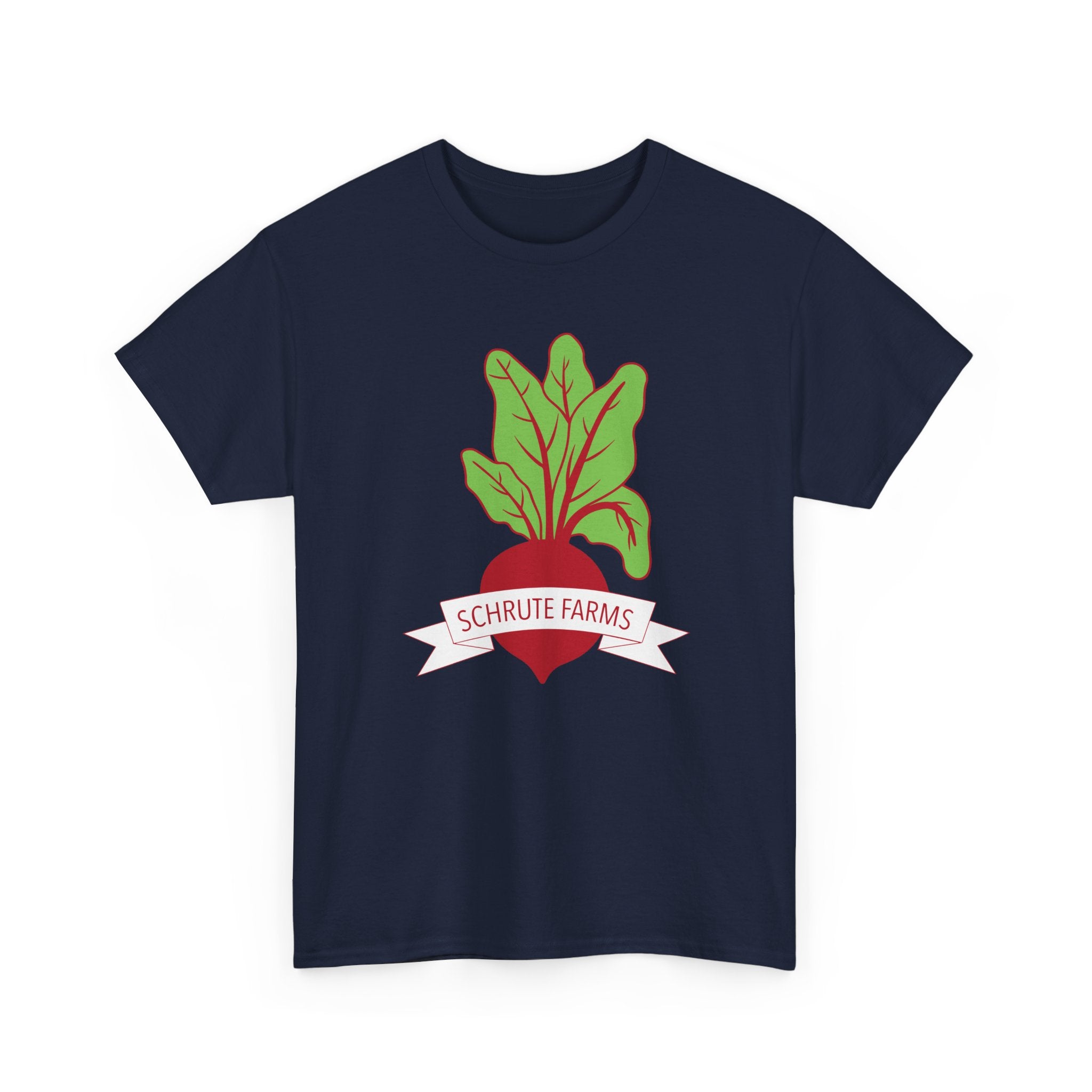 T-Shirt - Schrute Farms Beet Graphic Tee Shirt - Dwight - The Office US - NEW