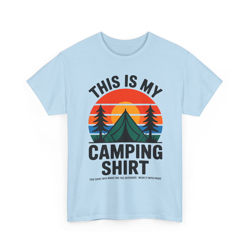 This Is My Camping Shirt - Funny Vanlife T Shirt Gift For Campers -  Tee Gift For Vanlifers