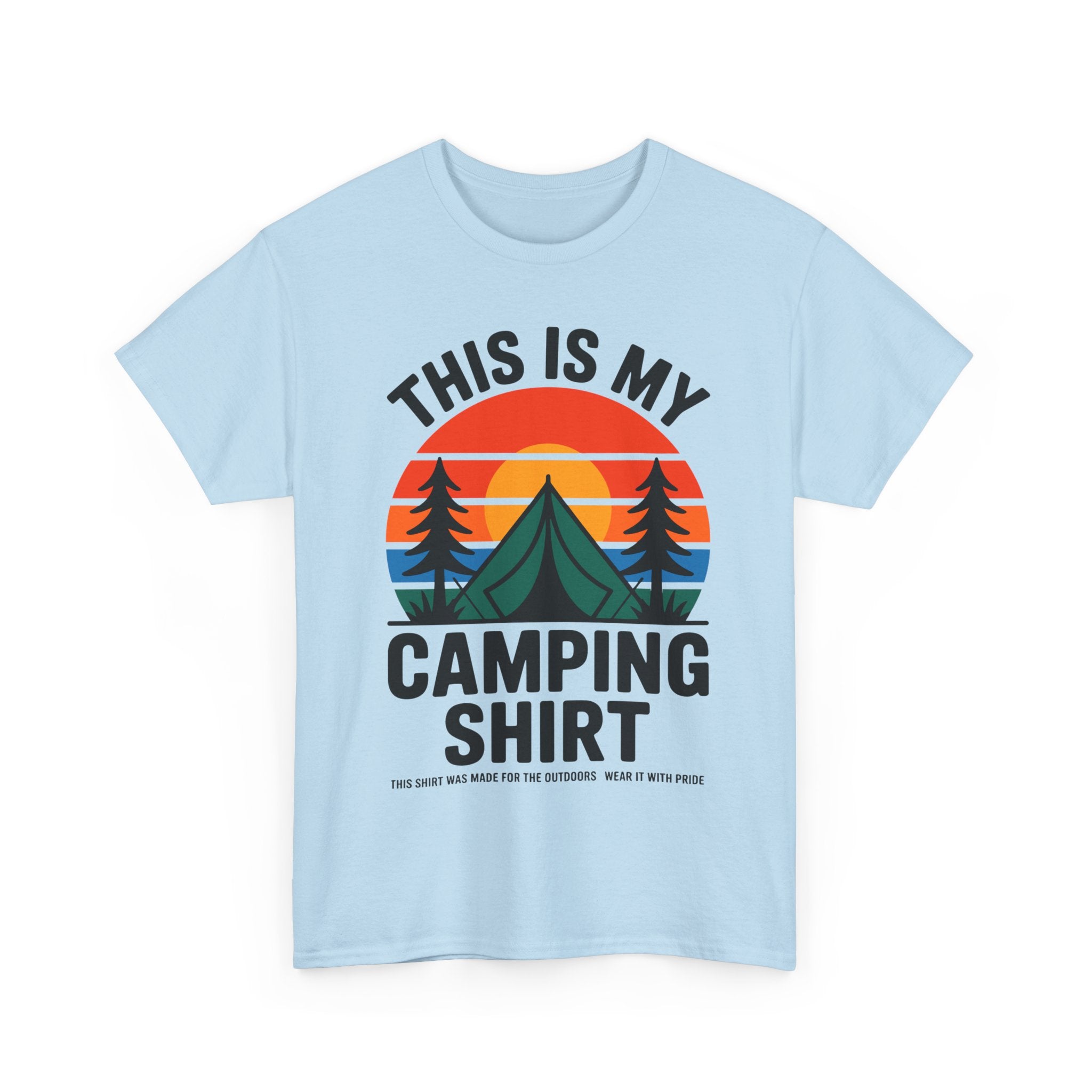 This Is My Camping Shirt - Funny Vanlife T Shirt Gift For Campers -  Tee Gift For Vanlifers