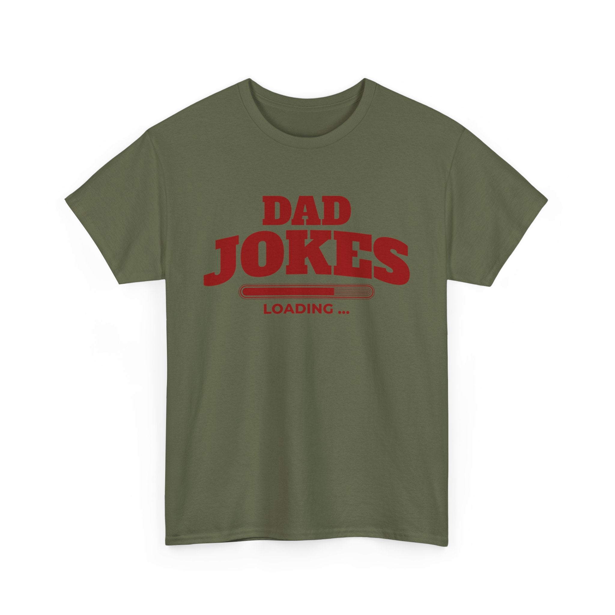 Funny T-Shirt - Dad Jokes Loading - Tee Shirt Gift For Father Dad NEW