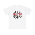 T-Shirt - Friends Don't Lie - Stranger Things Inspired Bike Silhouette Tee Shirt Gift NEW