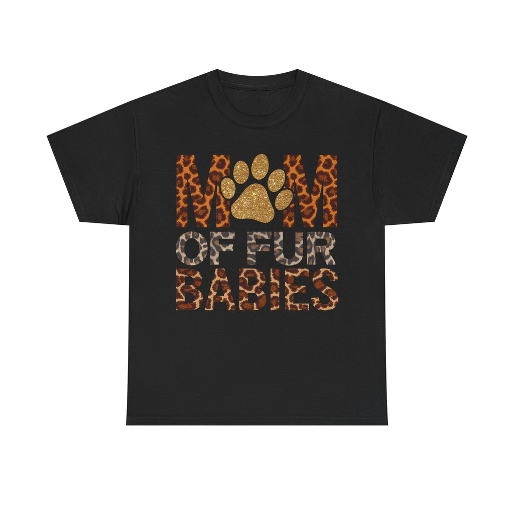 Mum Of Fur Babies Tee Shirt - Dog Lover T-Shirt - Funny Gift For Owner Of Dogs NEW