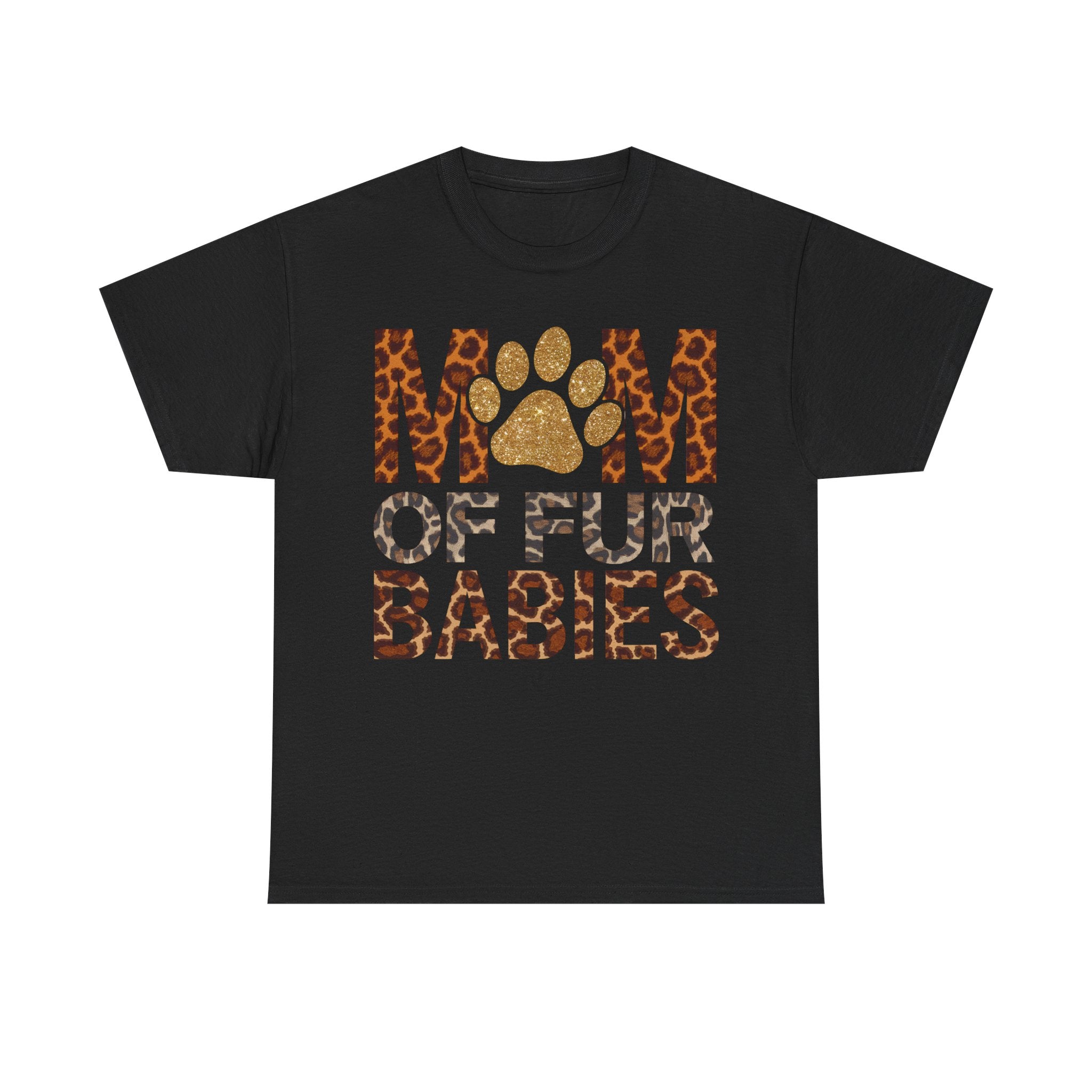 Mum Of Fur Babies Tee Shirt - Dog Lover T-Shirt - Funny Gift For Owner Of Dogs NEW