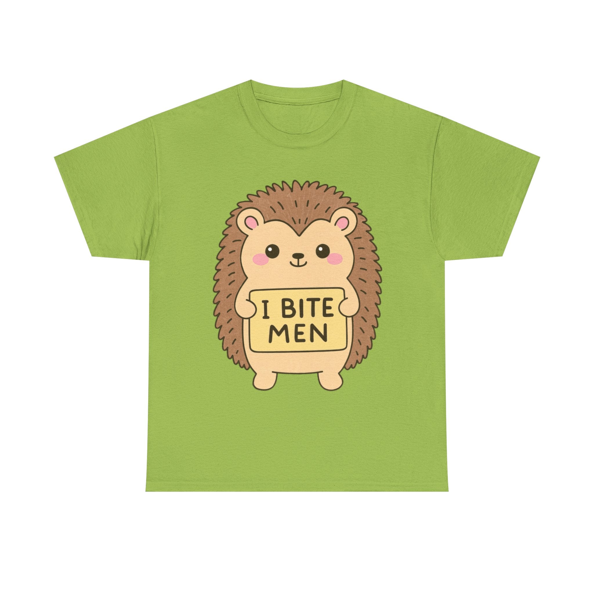 Funny Feminism T-Shirt - I Bite Men - Tee Shirt For Feminist - Anti Patriachy Gift NEW