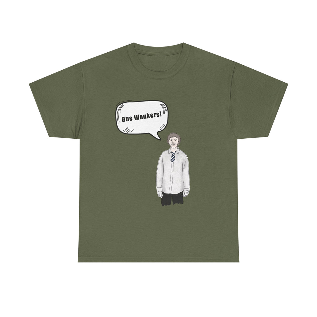 Bus W**kers T-Shirt - Inbetweeners Jay Funny Gift Tee Shirt
