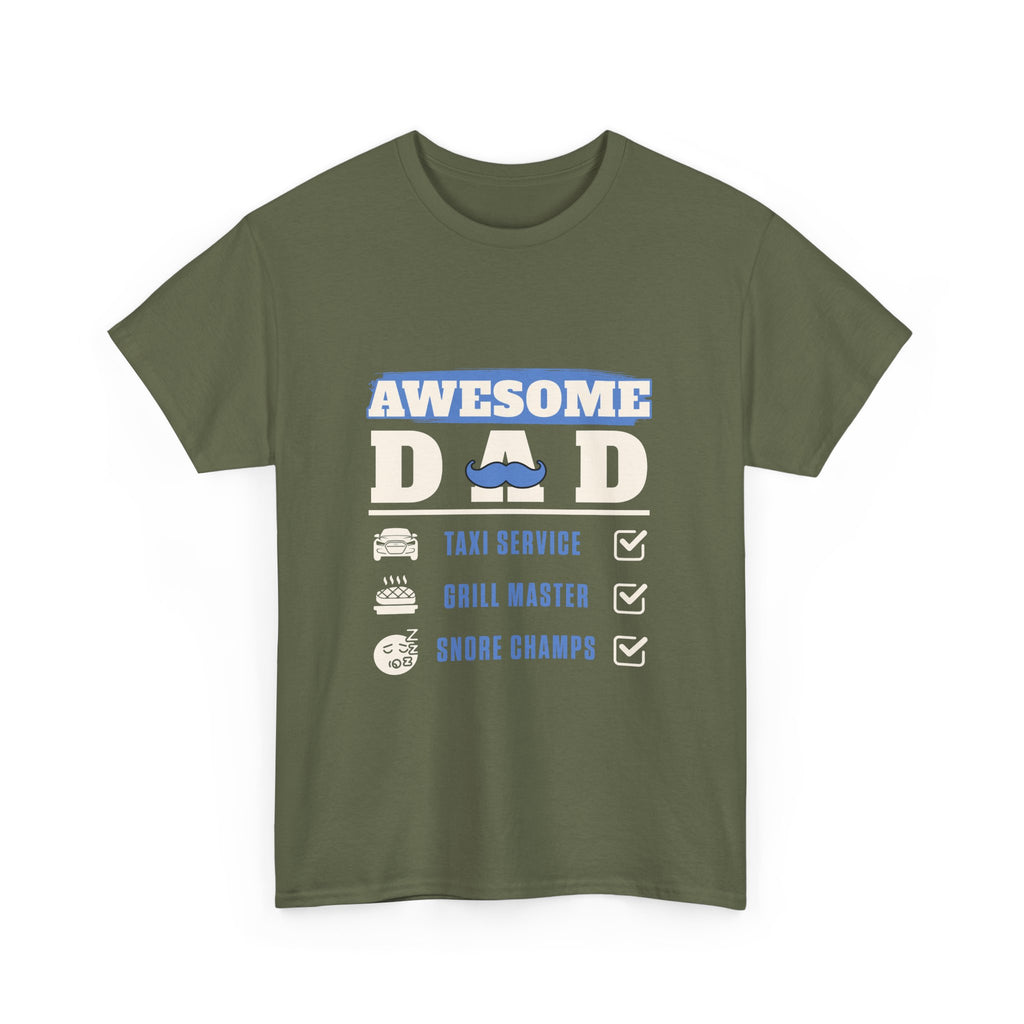 Funny T-Shirt - Awesome Dad Tee Shirt - Gift For Fathers Day Birthday - NEW