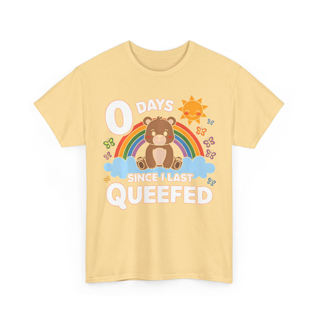Funny Gift T-Shirt - Queef Countdown Tee - Offensive Adult Rude Hen Bachelorette Shirt