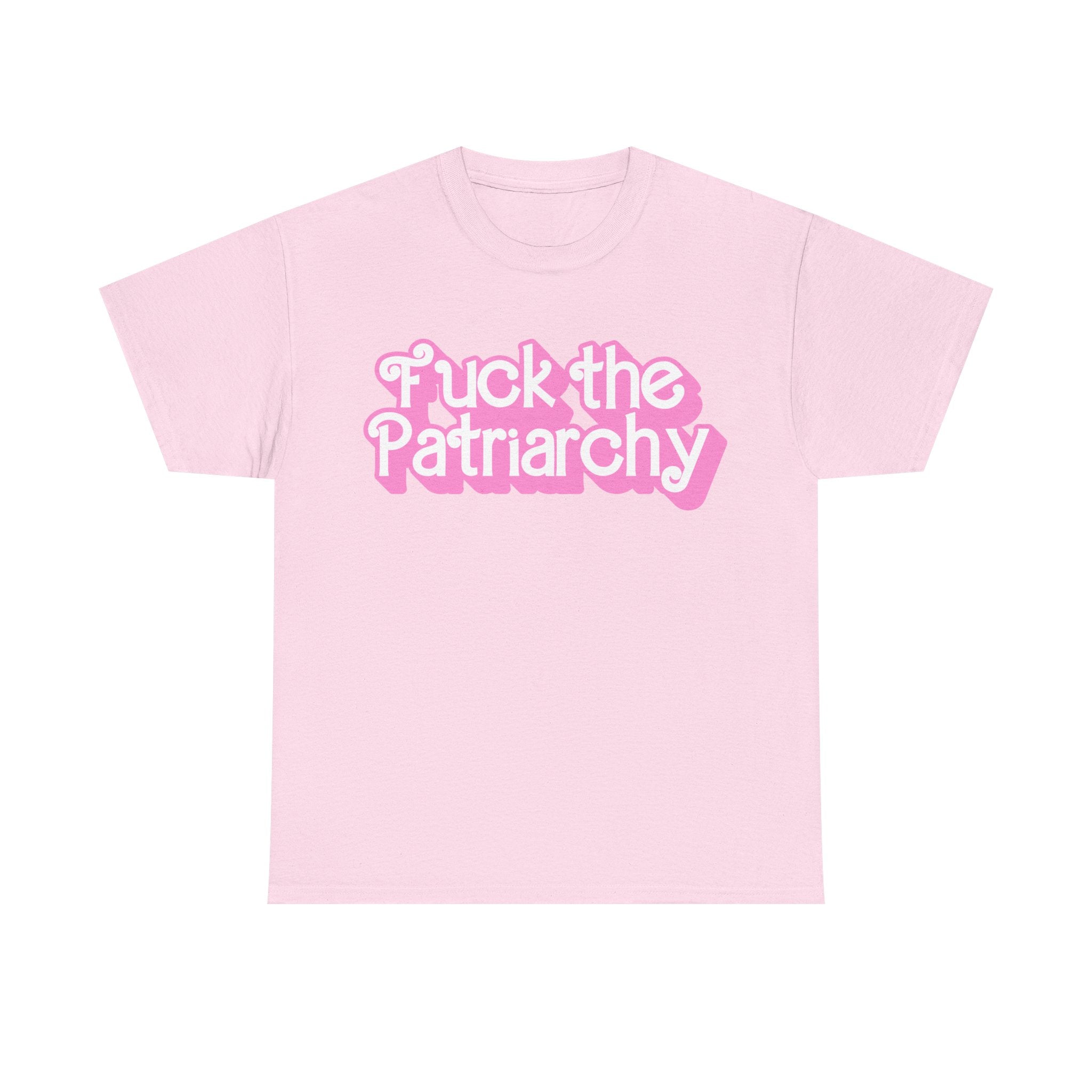 Funny T-Shirt - Fck The Patriachy Tee Shirt - Gift For Feminist - Anti Patriachy Feminism NEW