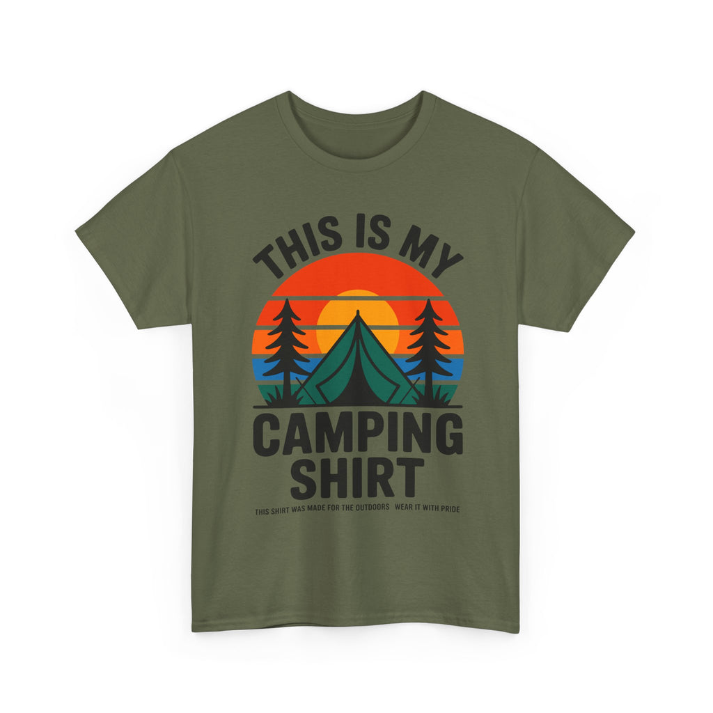 This Is My Camping Shirt - Funny Vanlife T Shirt Gift For Campers -  Tee Gift For Vanlifers