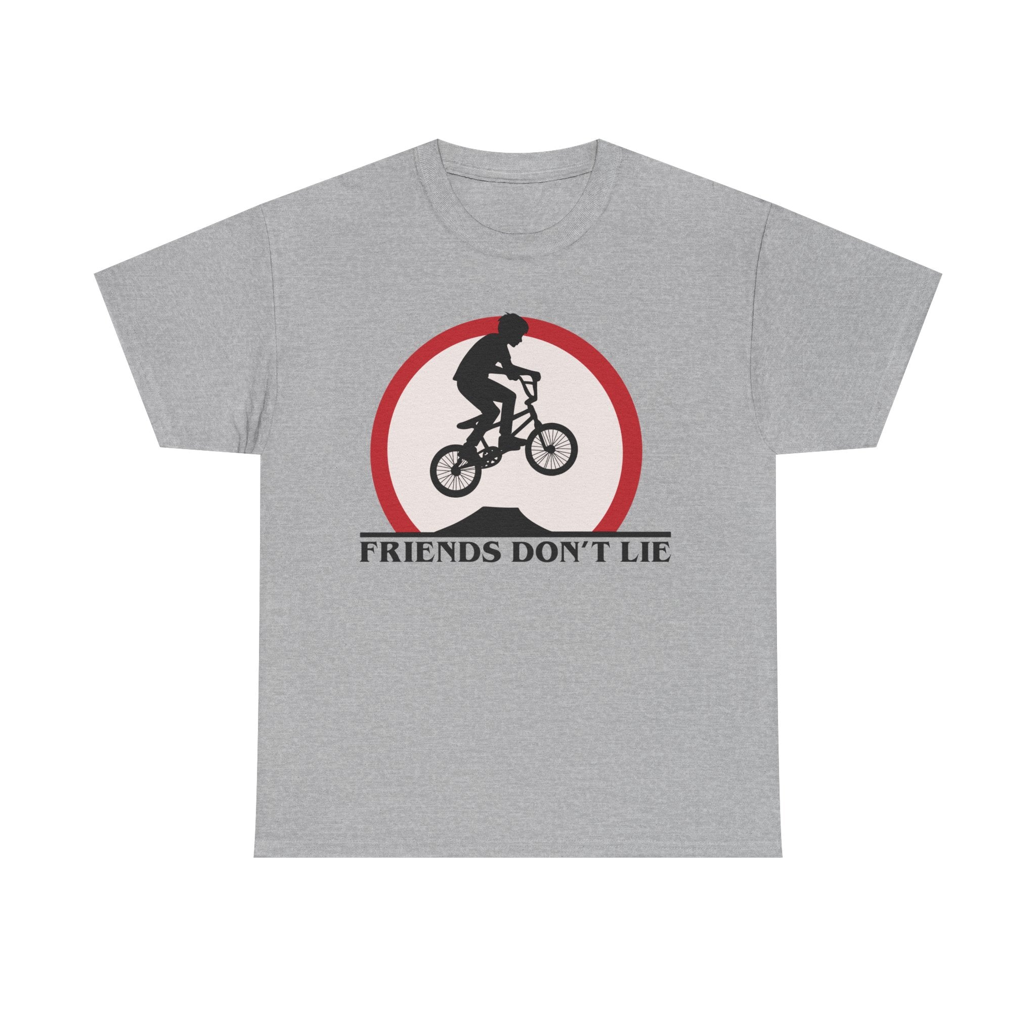 T‑Shirt - Friends Don't Lie - Stranger Things - BMX Rider Graphic Tee